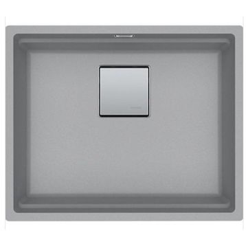 Franke Kubus 2 Kng 110-52 Stone Grey Tek Gözlü Damlalıksız Renkli Eviye