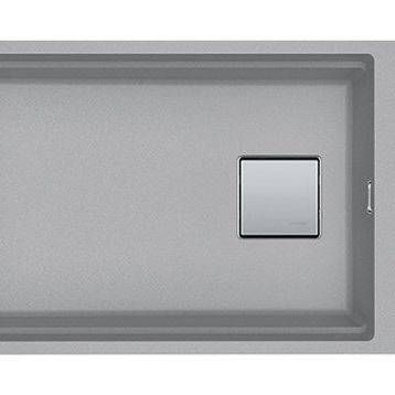 Franke Kubus 2 Kng 110-62 Stone Grey Tek Gözlü Damlalıksız Renkli Eviye