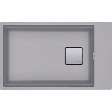 Franke Kubus 2 Kng 110-62 Stone Grey Tek Gözlü Damlalıksız Renkli Eviye
