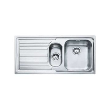 Franke Logicaline LLL 651 Sol Damlalıklı Dekorlu Paslanmaz Çelik Eviye