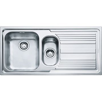 Franke Logicaline LLL 651 Sol Damlalıklı Dekorlu Paslanmaz Çelik Eviye
