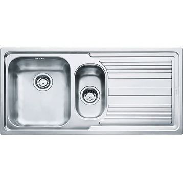Franke Logicaline LLL 651 Sol Damlalıklı Dekorlu Paslanmaz Çelik Eviye