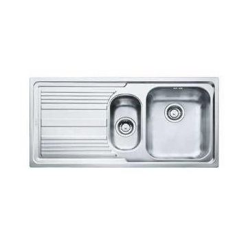 Franke Logicaline LLL 651 Sol Damlalıklı Dekorlu Paslanmaz Çelik Eviye