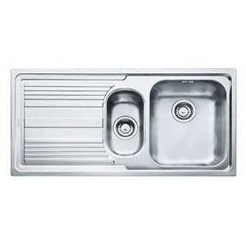 Franke Logicaline LLL 651 Sol Damlalıklı Dekorlu Paslanmaz Çelik Eviye