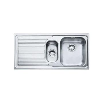 Franke Logicaline LLL 651 Sol Damlalıklı Dekorlu Paslanmaz Çelik Eviye