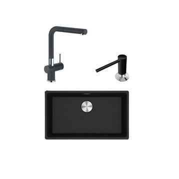 Franke Maris MRG 210 110 72 Nero Granit Eviye