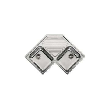 Franke PNX 621-E Progresso Köşe İnox Evye