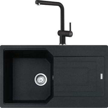 Franke UBG 611-86 Nero Granit Eviye