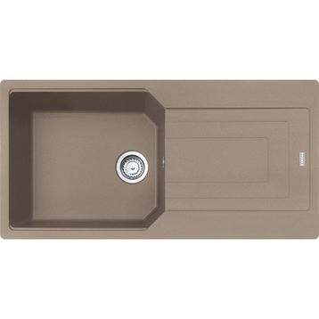 Franke Urban UBG 611-100 Oyster Renkli Granit Eviye