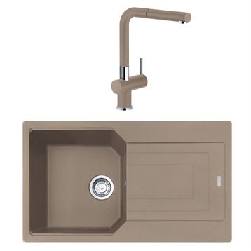 Franke Urban UBG 611-100 Oyster Renkli Granit Eviye