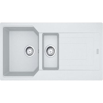 Franke Urban UBG 651-100 Bianco 1.5 Gözlü Armatürlü Granit Eviye Seti