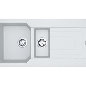 Franke Urban UBG 651-100 Bianco 1.5 Gözlü Armatürlü Granit Eviye Seti