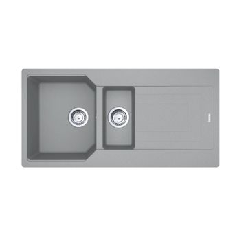 Franke Urban UBG 651-100 Nero 1.5 Gözlü Armatürlü Granit Eviye Seti