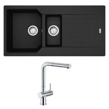 Franke Urban Ubg 651-100 Nero Granit Evye