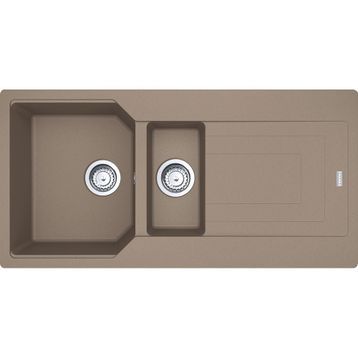 Franke Urban UBG 651-100 Oyster Renkli Granit Eviye