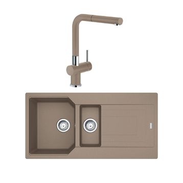 Franke Urban UBG 651-100 Oyster Renkli Granit Eviye