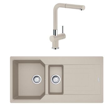 Franke Urban UBG 651-100 Sahara Urban UBG 651-100 1,5 Gözlü Armatürlü Granit Eviye Seti