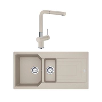 Franke Urban UBG 651-100 Sahara Urban UBG 651-100 1,5 Gözlü Armatürlü Granit Eviye Seti
