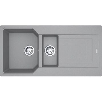 Franke Urban UBG 651-100 Stone Grey Renkli Granit Eviye