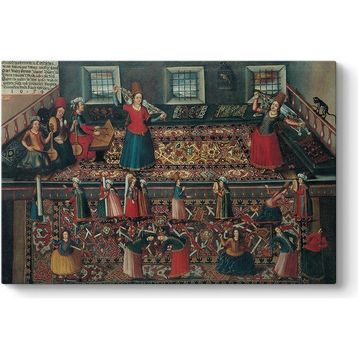 Franz Hermann - Ottoman Harem Tablosu