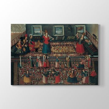 Franz Hermann - Ottoman Harem Tablosu