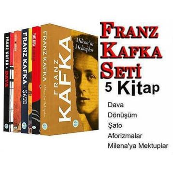Franz Kafka Seti - 5 Kitap - Franz Kafka