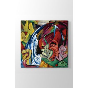 Franz Marc - Waterfall Tablosu