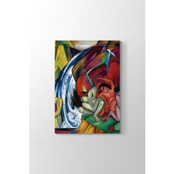 Franz Marc - Waterfall Tablosu