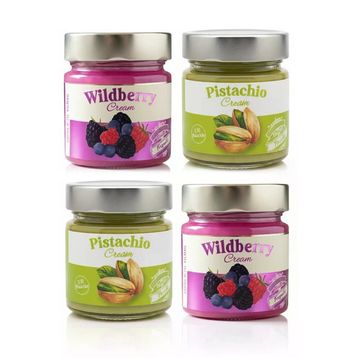 Frapella Mix Paket 4x220 gr Orman Meyvesi Kreması ve Antep Fıstık Kreması