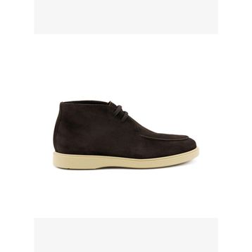 Frau 20C3 Waxy Laced Shoes Pepecream Browncream Erkek Bot