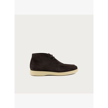 Frau 20C3 Waxy Laced Shoes Pepecream Browncream Erkek Bot