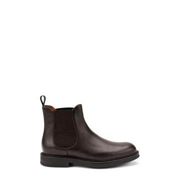 Frau 73L3 Poncho Ankle Boot T.Moro Kahve Erkek Bot