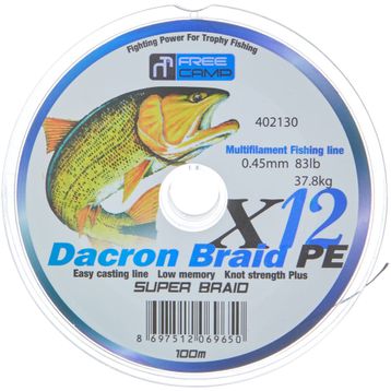 Free Camp Dakron 12 0.37 mm 100 m Braid Misina
