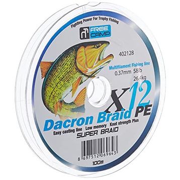 Free Camp Dakron 12 0.37 mm 100 m Braid Misina