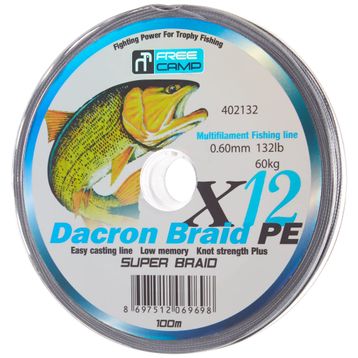 Free Camp Dakron 12 0.60 mm 100 m Braid Misina