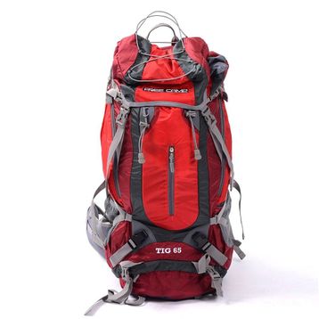 Free Camp Tig Kırmızı Gri Unisex Trekking Sırt Çantası