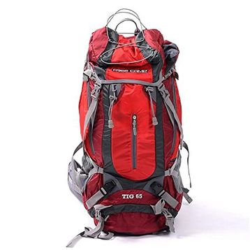Free Camp Tig Kırmızı Gri Unisex Trekking Sırt Çantası