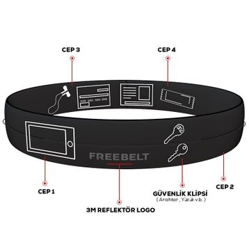 Freebelt Yeni Nesil Bel Çantası