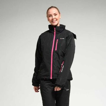 Freecamp 104719-BLACK-PINK Kadın Kayak Montu