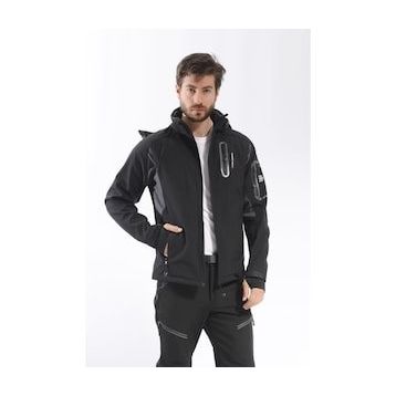 Freecamp Eagle Softshell Siyah Erkek Ceket