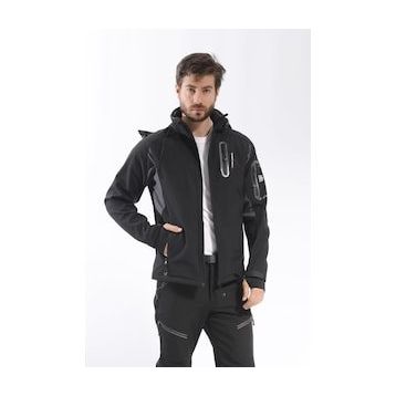 Freecamp Eagle Softshell Siyah Erkek Ceket