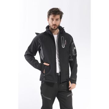 Freecamp Eagle Softshell Siyah Erkek Ceket