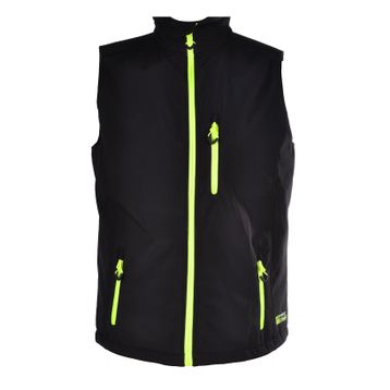 Freecamp Vest Softshell Siyah Erkek Yelek