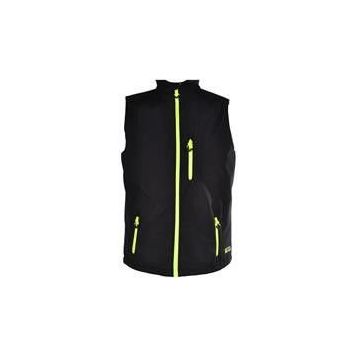 Freecamp Vest Softshell Siyah Erkek Yelek