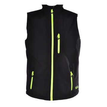 Freecamp Vest Softshell Siyah Erkek Yelek