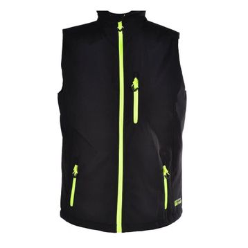 Freecamp Vest Softshell Siyah Erkek Yelek