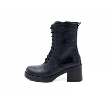 Freefoot 24402 Kroko Siyah Kadın Bot