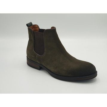 Freefoot 3601-1 Krem Taupe Süet Çekme Erkek Bot