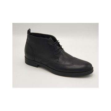 Freefoot 3815 Siyah Deri Erkek Bot