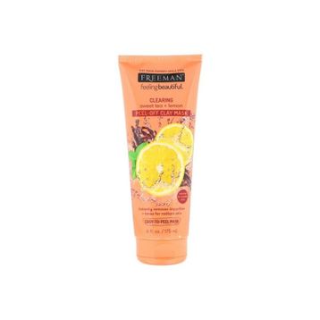 Freeman 175 ml Temizleme&Yağdan Arındıran Şekerli Çay ve Limonlu Soyulabilen Kil Maskesi